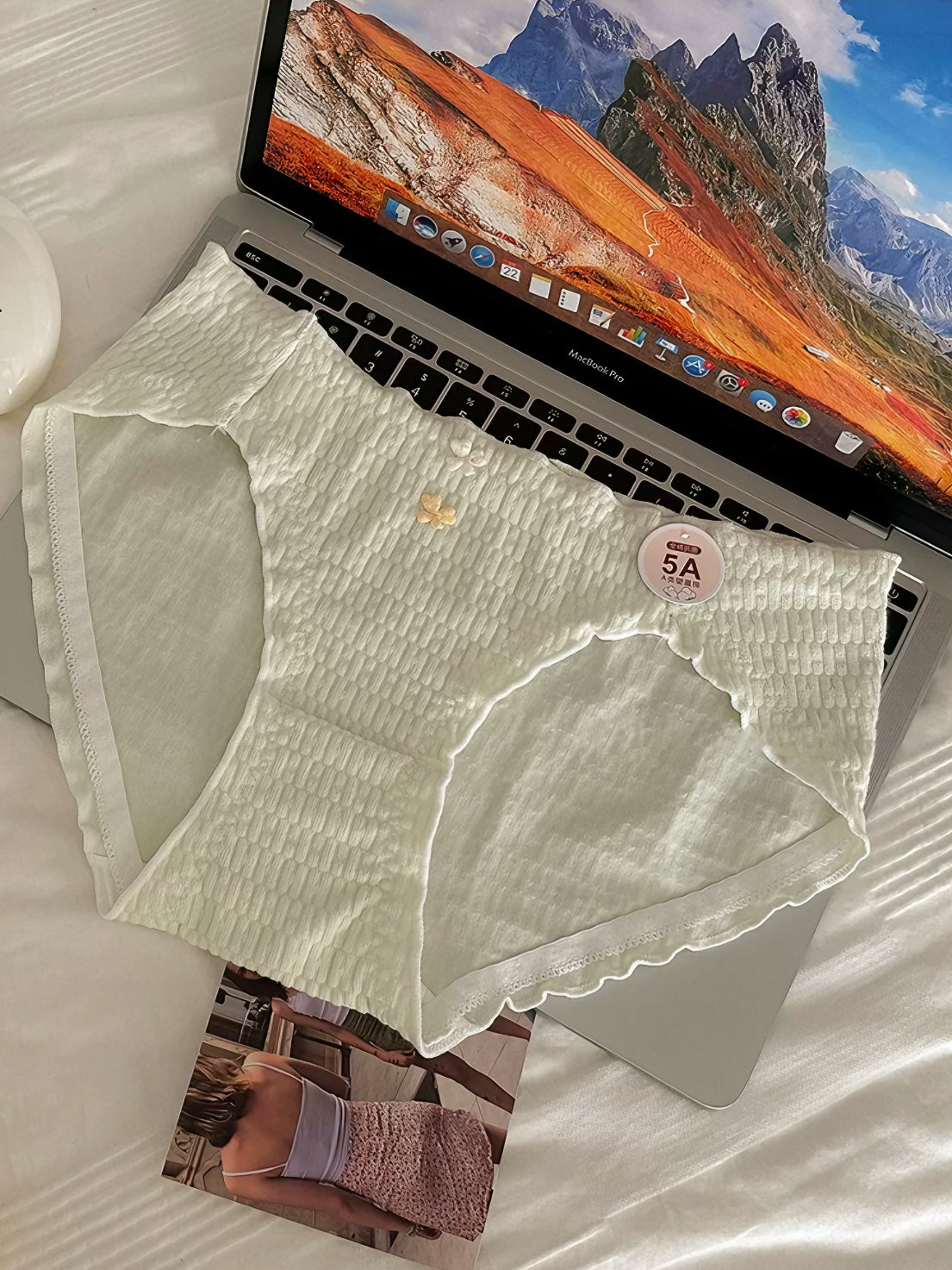 Japanese-style Sweet Tiny Flower Baby Cotton Ultra-Comfortable Briefs