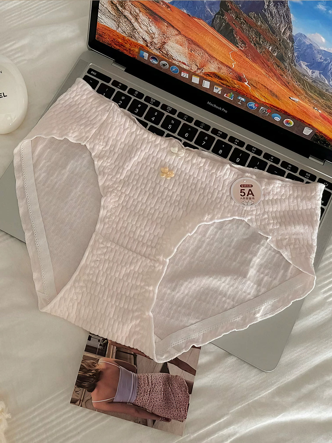 Japanese-style Sweet Tiny Flower Baby Cotton Ultra-Comfortable Briefs