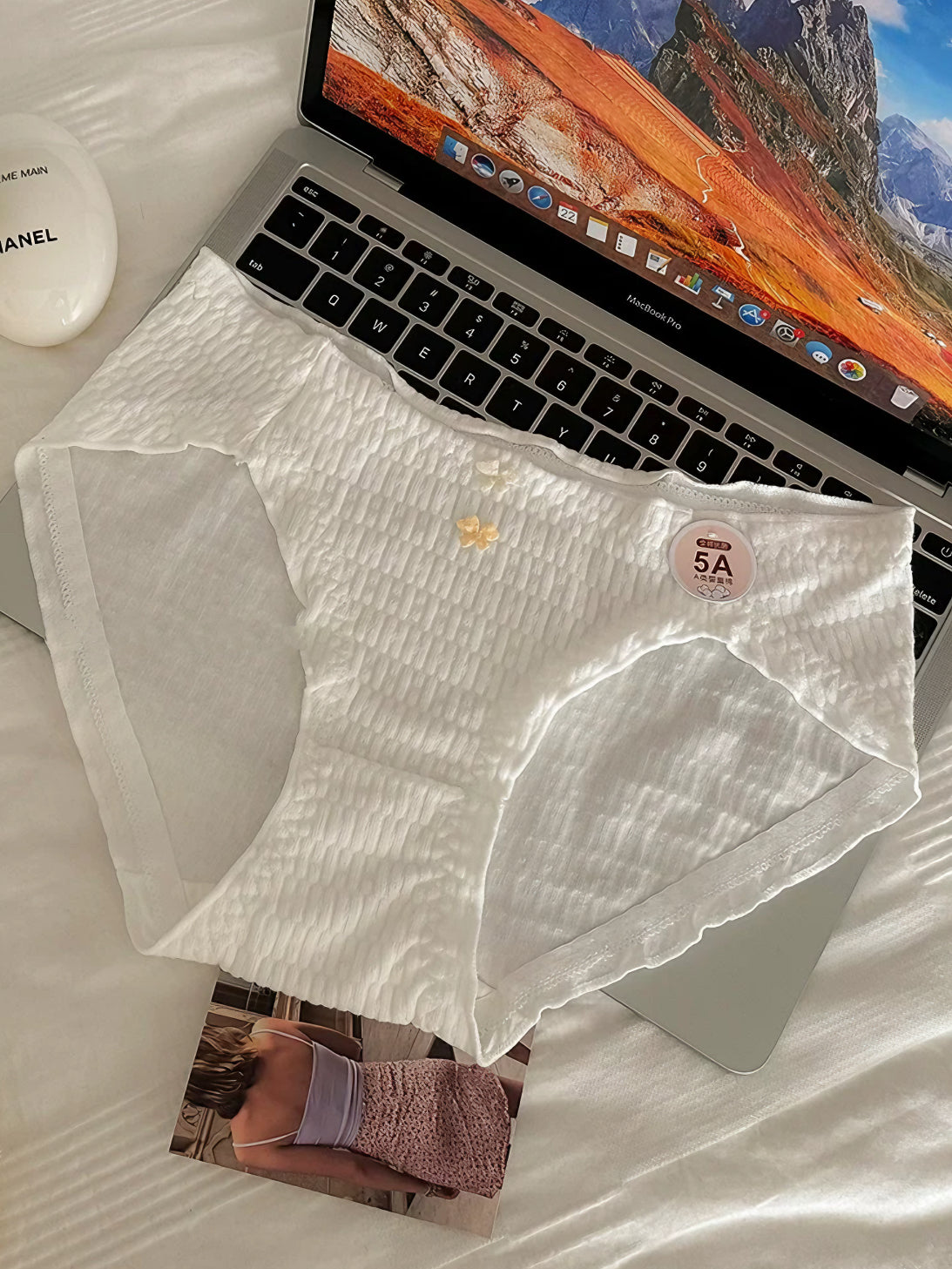 Japanese-style Sweet Tiny Flower Baby Cotton Ultra-Comfortable Briefs