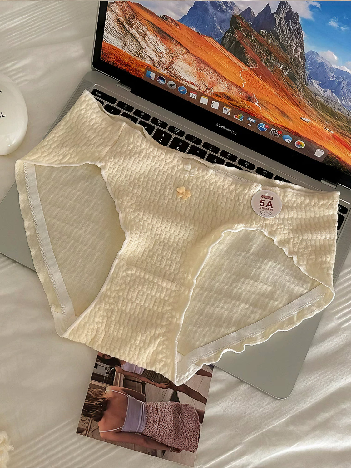 Japanese-style Sweet Tiny Flower Baby Cotton Ultra-Comfortable Briefs